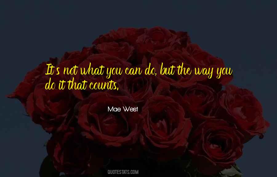 Quotes About Mae West #411871