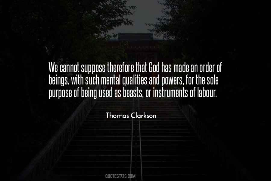 Quotes About Thomas Clarkson #1359731