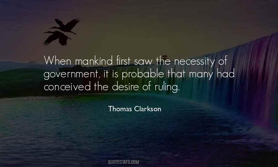 Quotes About Thomas Clarkson #1601785