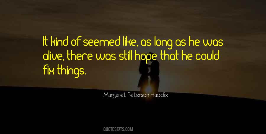 Still Hope Quotes #53570