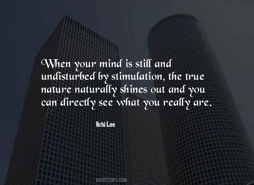 Still Your Mind Quotes #751982