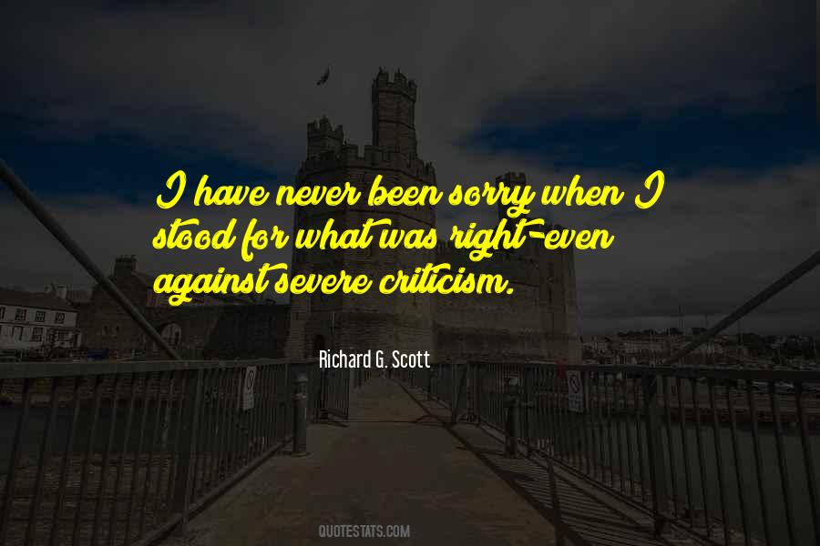 Quotes About Been Sorry #1370246