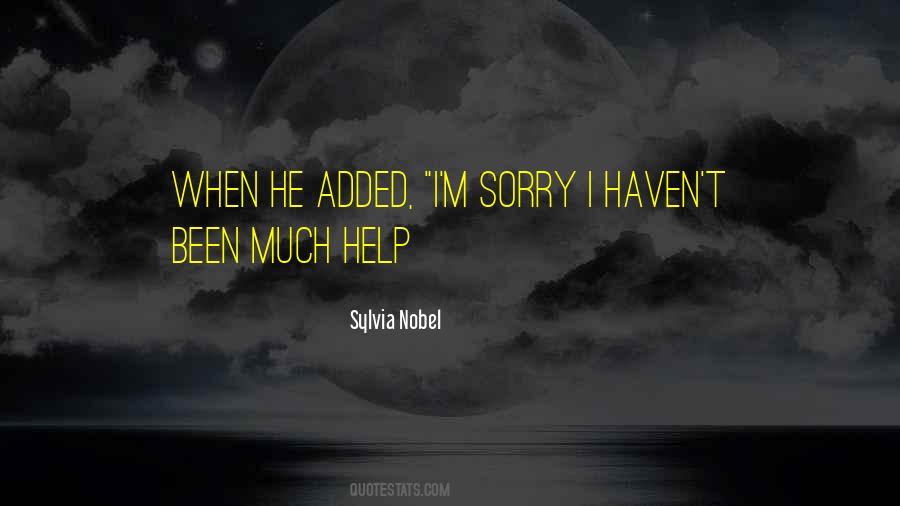 Quotes About Been Sorry #80460