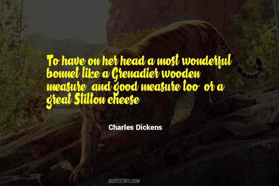 Stilton Cheese Quotes #1339015