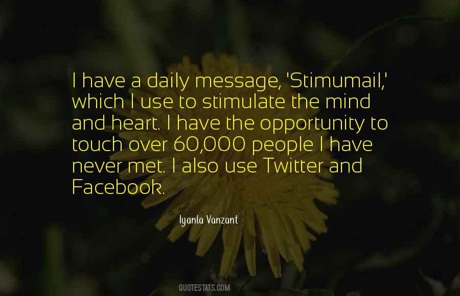 Stimulate The Mind Quotes #562174