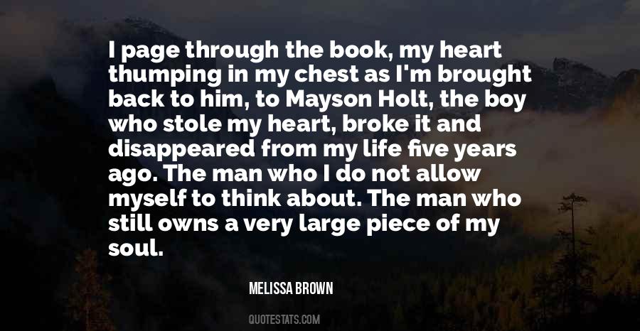 Stole His Heart Quotes #1306232