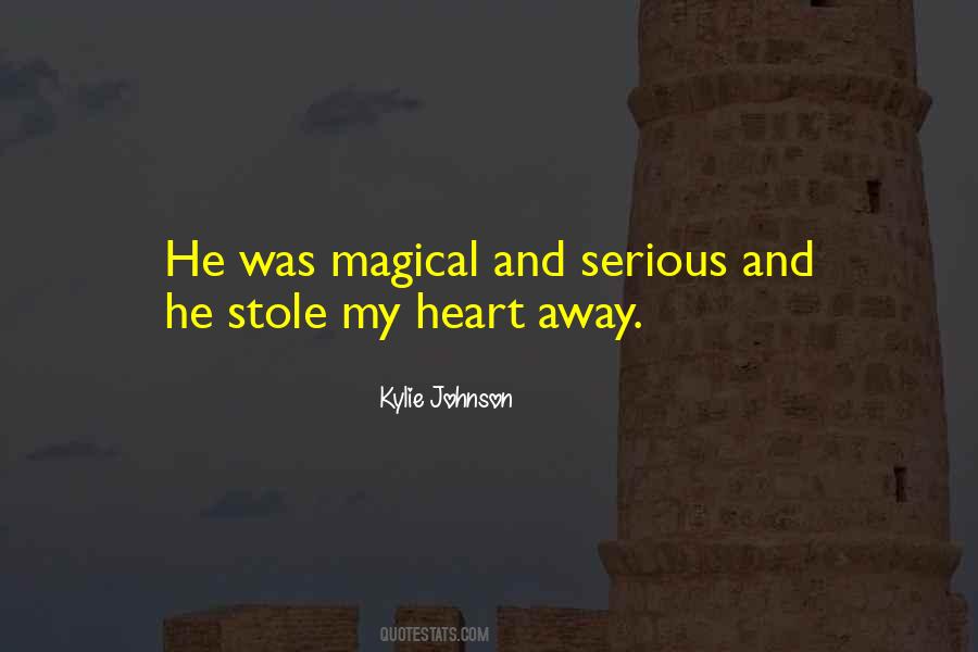 Stole His Heart Quotes #1400597