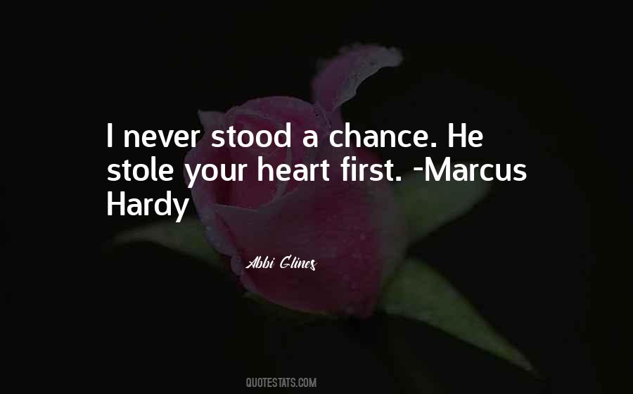 Stole His Heart Quotes #358180