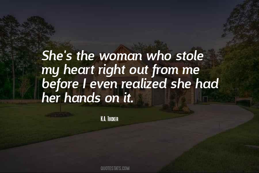 Stole His Heart Quotes #641146