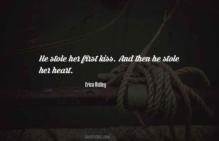Stole His Heart Quotes #743378