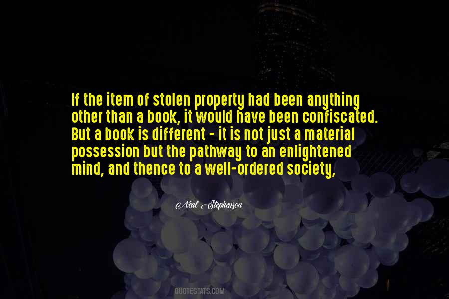 Stolen Property Quotes #1615665