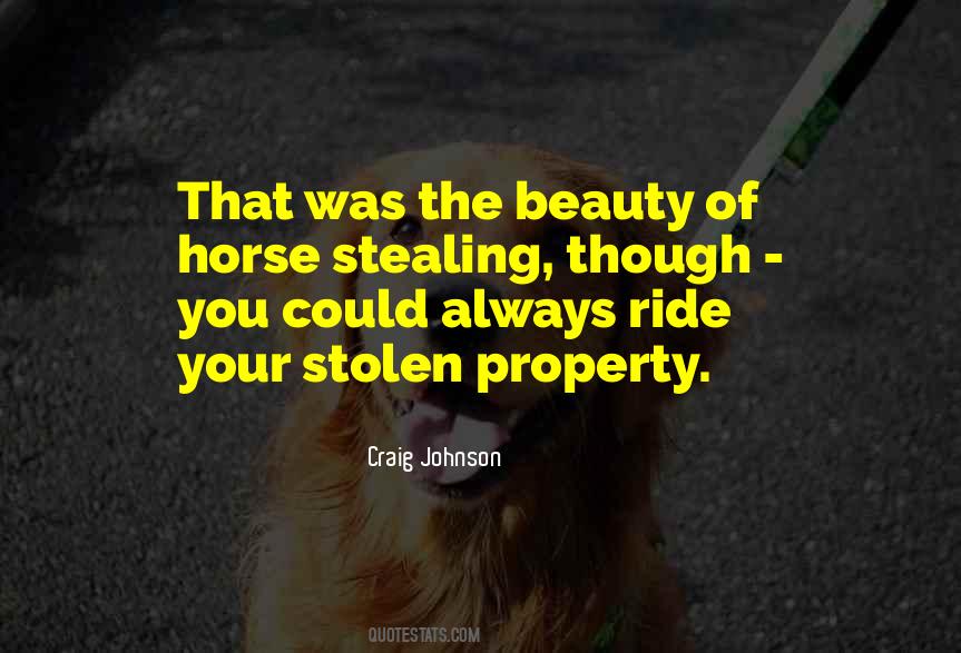 Stolen Property Quotes #1791107