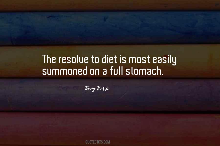 Stomach Full Quotes #186682