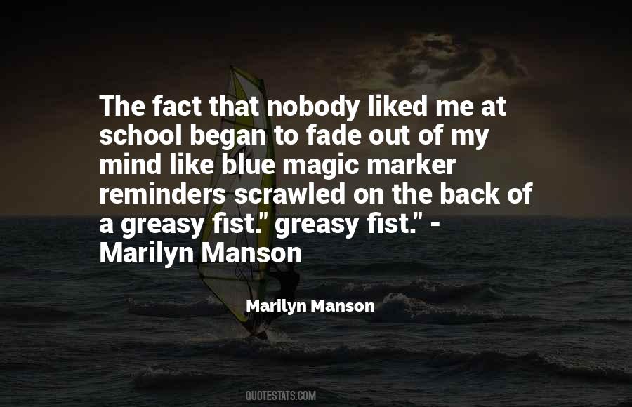 Quotes About Marilyn Manson #1708371