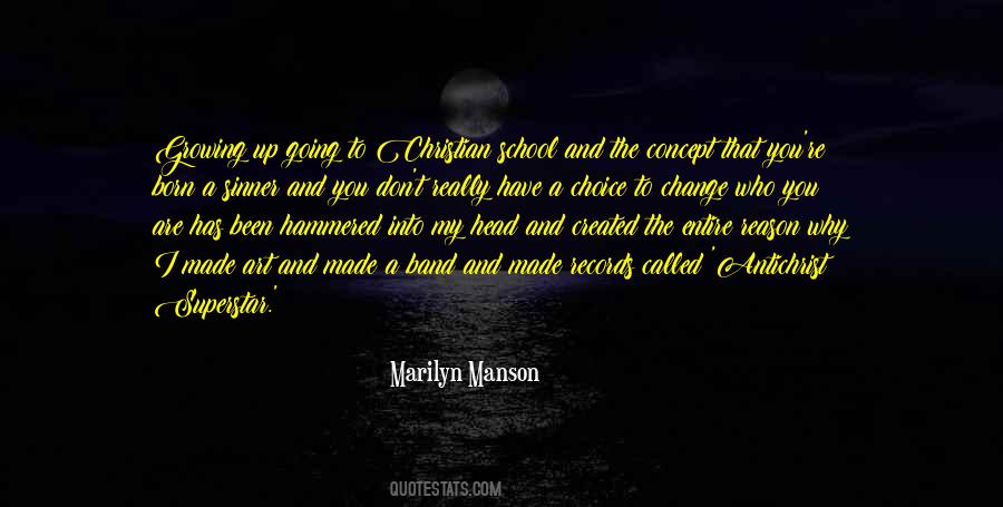 Quotes About Marilyn Manson #287566