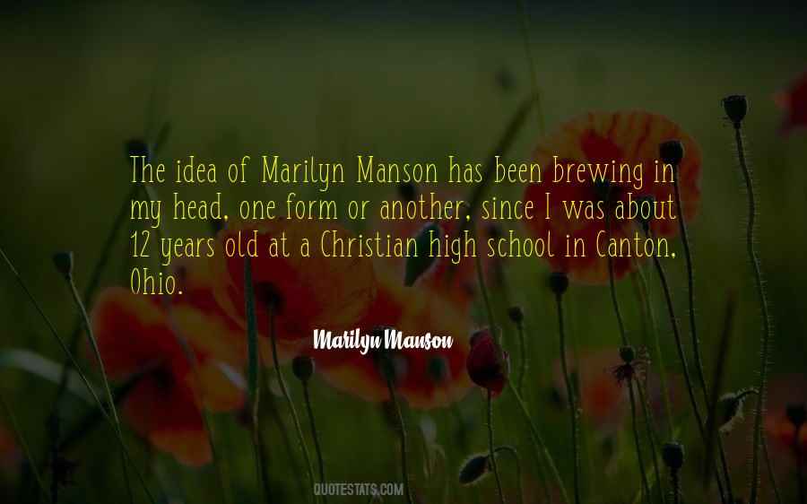 Quotes About Marilyn Manson #955722