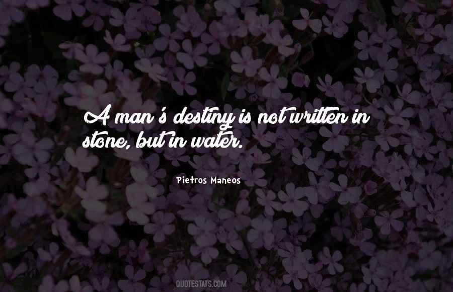 Stone In Water Quotes #1442657