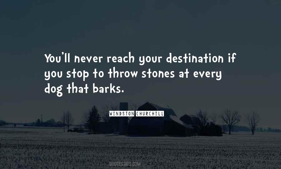 Stones Throw Quotes #163405