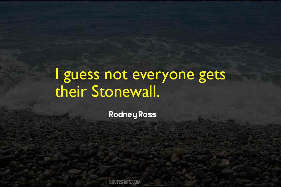 Stonewall Quotes #210934