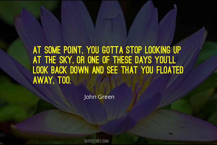 Stop And Look Quotes #378009