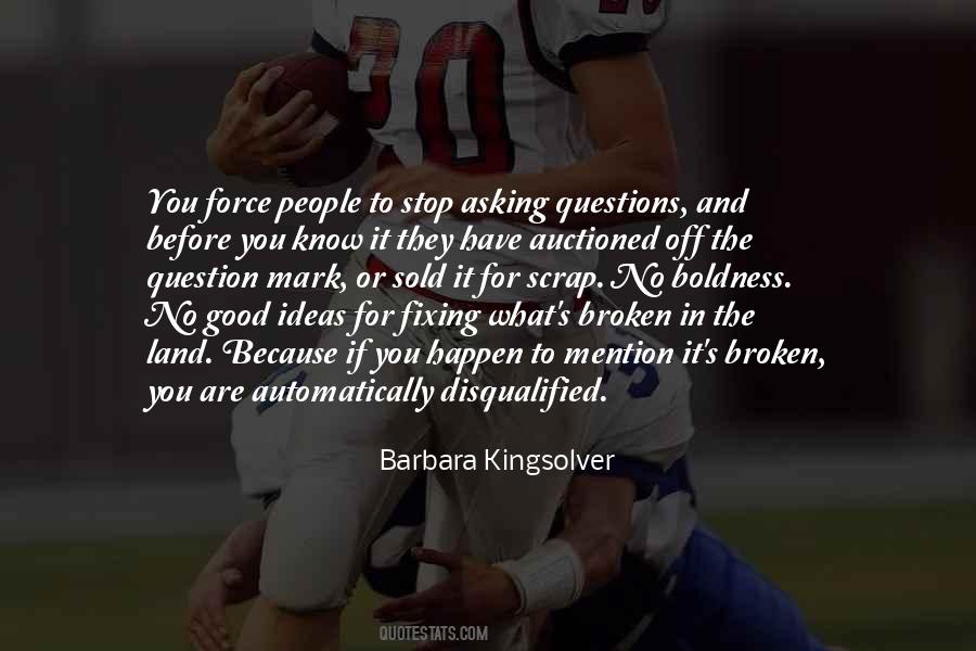 Stop Asking Quotes #1799192