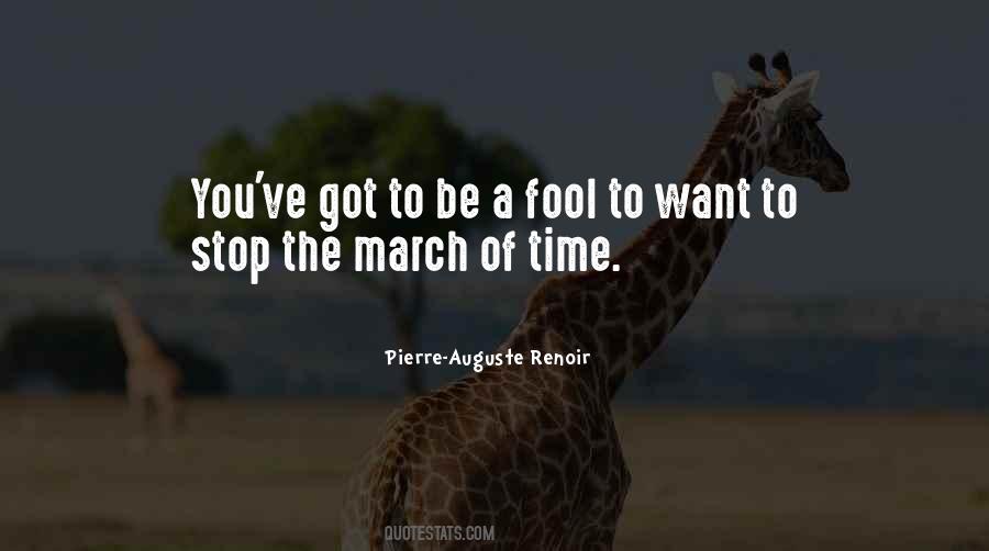 Stop Being A Fool Quotes #1498152