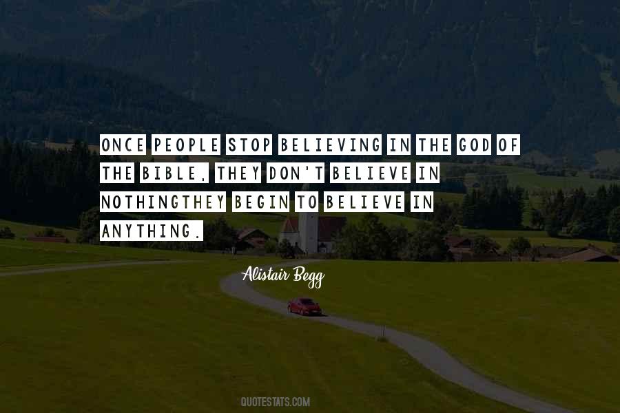 Stop Believing Quotes #757534