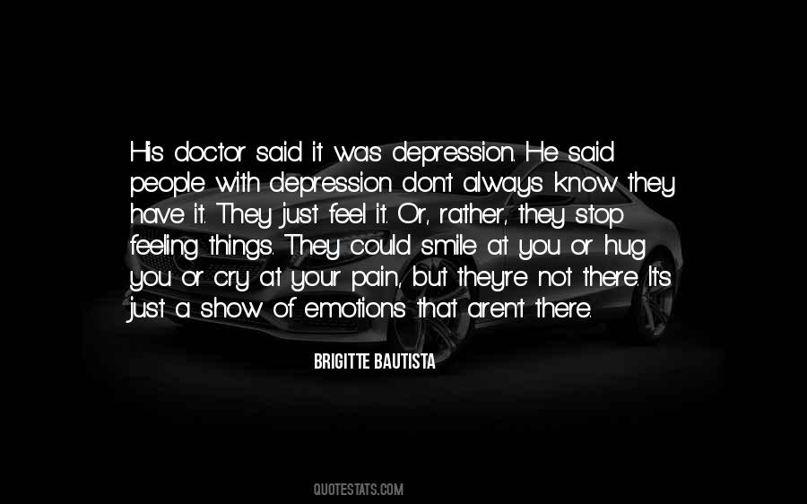 Stop Depression Quotes #1202557