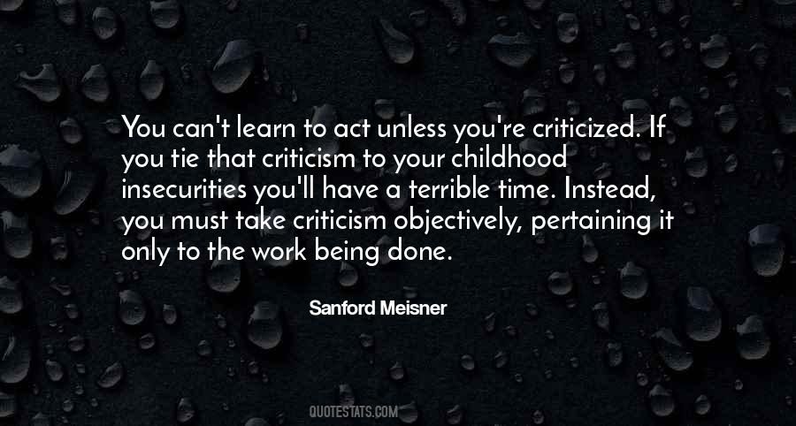 Quotes About Sanford Meisner #1400814