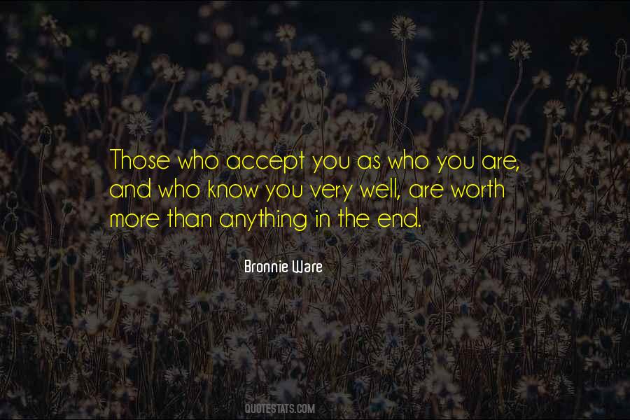 Quotes About Accept Who You Are #785480