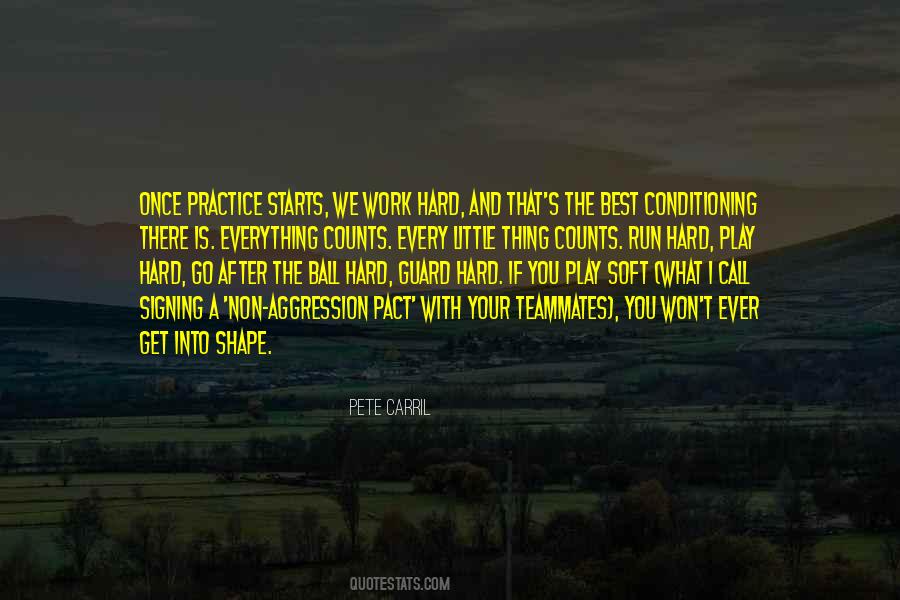 Quotes About Basketball Hard Work #1090784