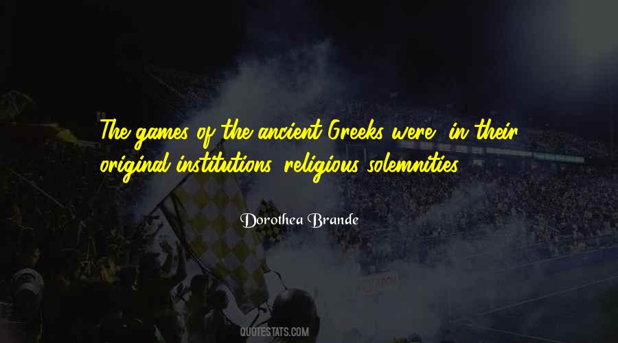 Quotes About Ancient Greeks #1299476