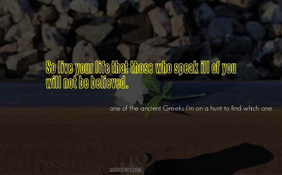 Quotes About Ancient Greeks #769596