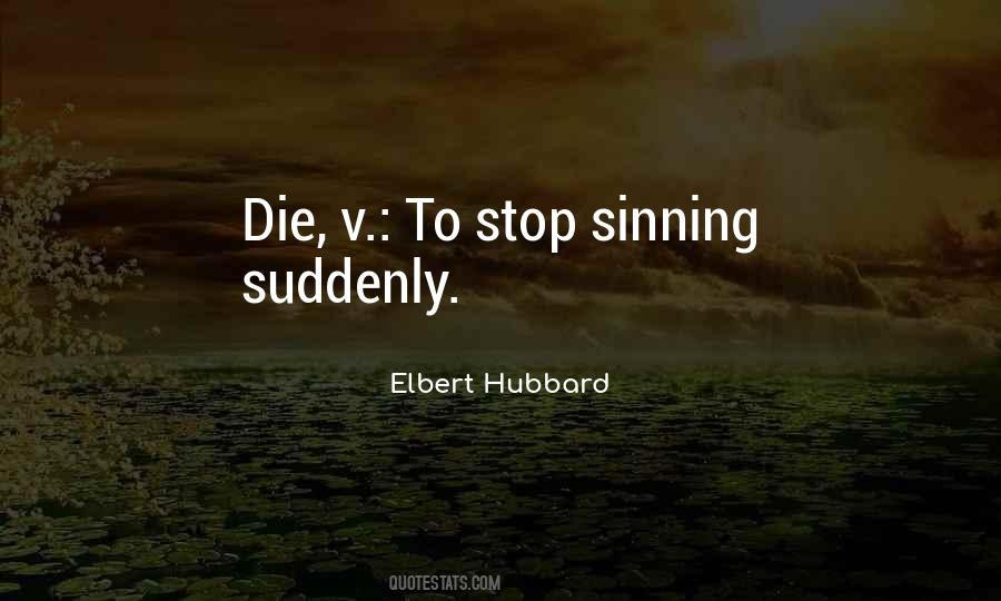 Stop Sinning Quotes #1360787