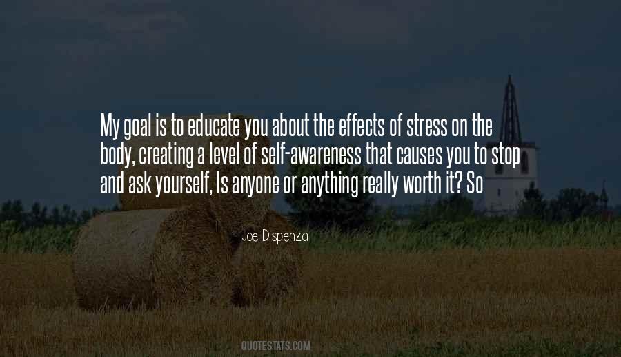Stop Stress Quotes #1818158