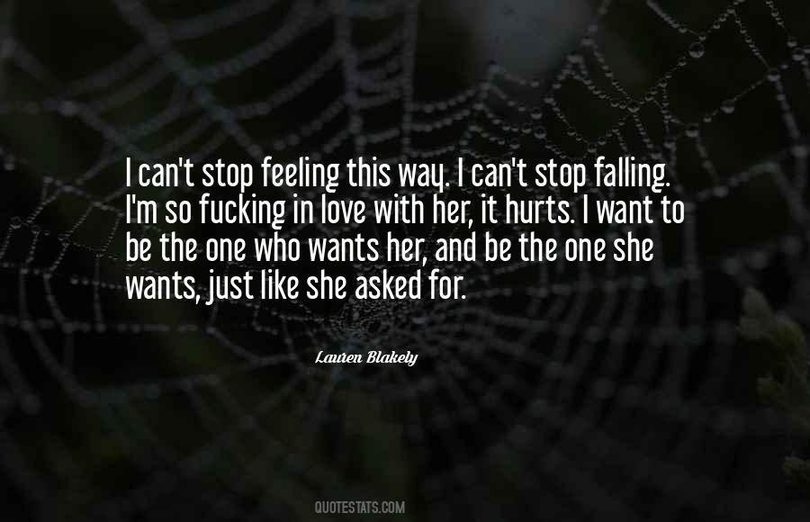 Stop This Feeling Quotes #1186724
