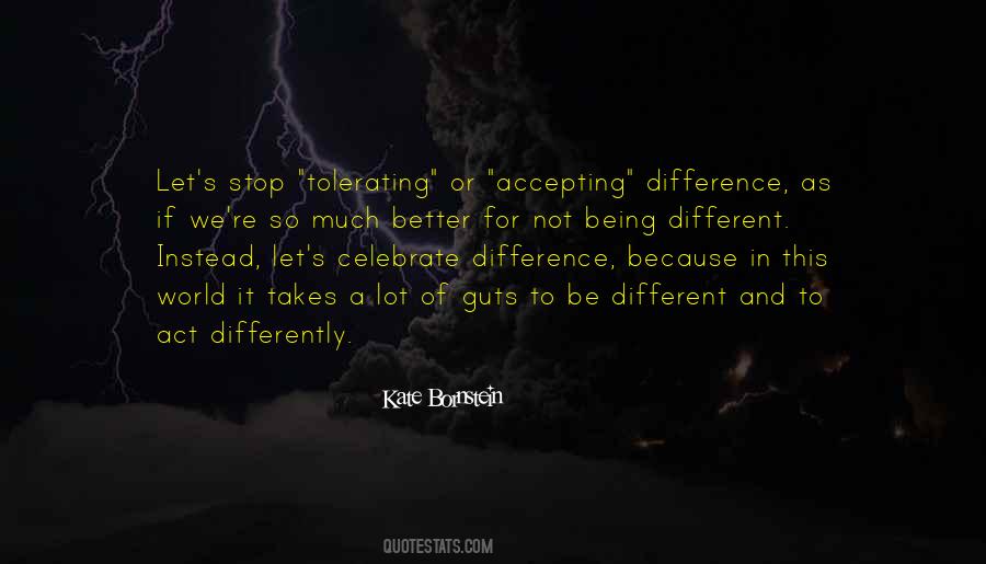 Stop Tolerating Quotes #1300412