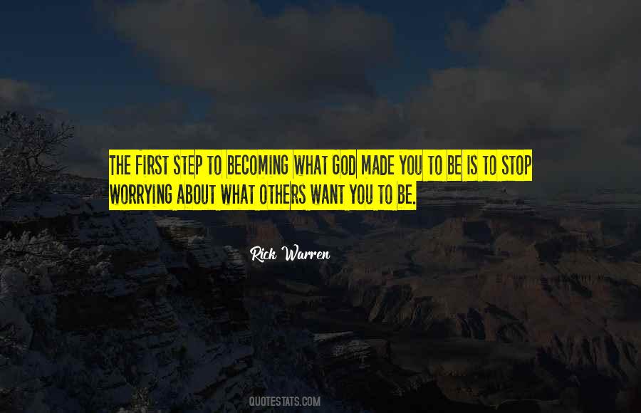 Stop Worrying God Quotes #1469975