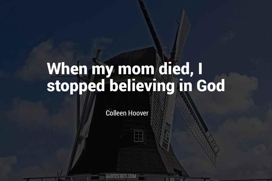 Stopped Believing Quotes #932635