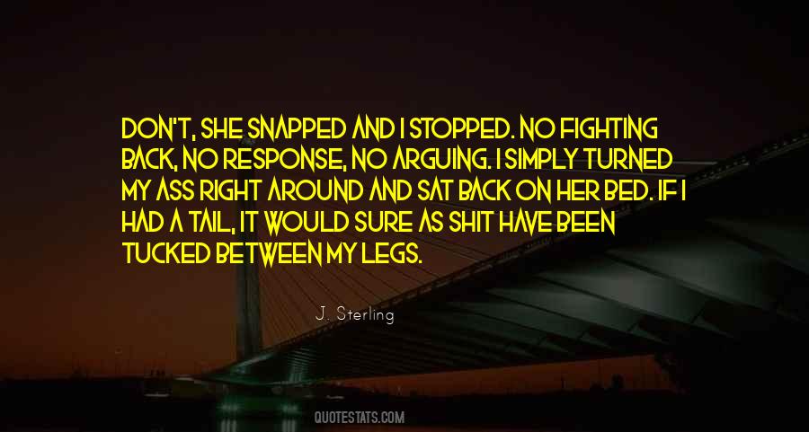 Stopped Fighting Quotes #1584070