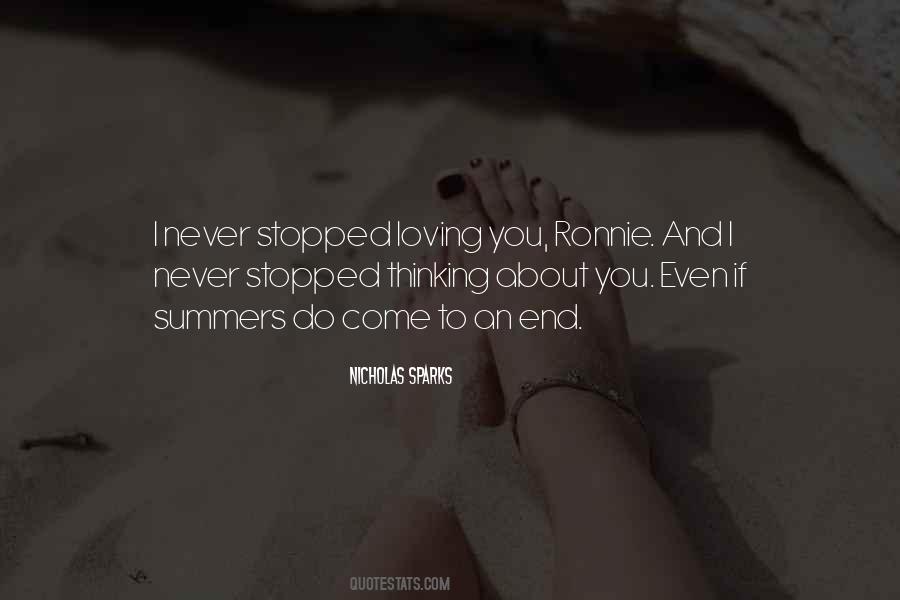 Stopped Loving Quotes #1805148