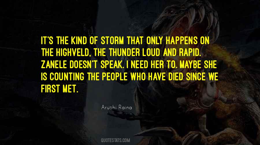 Storm Quotes #1636888