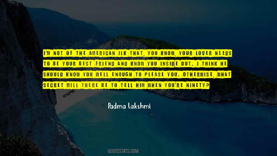 Quotes About Best Lover #1256675