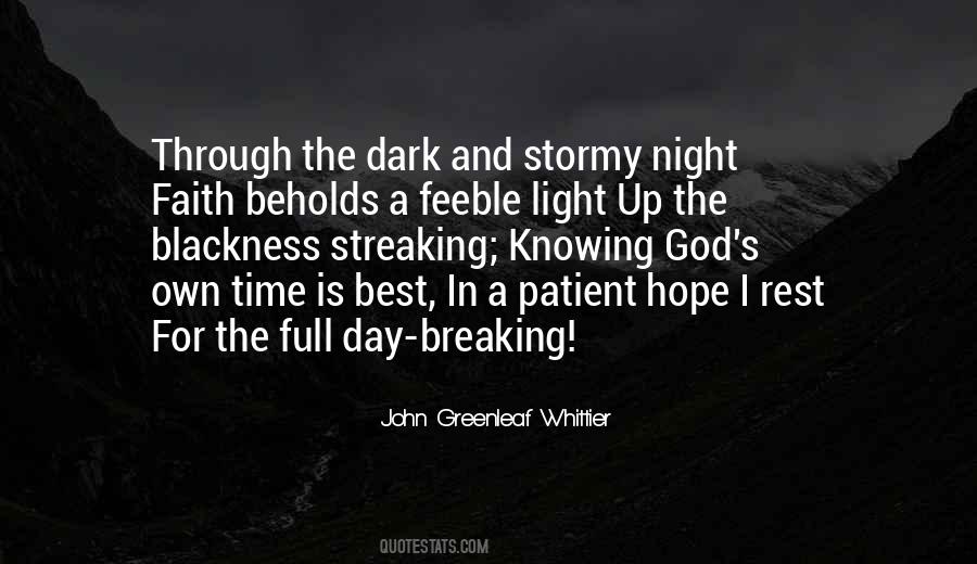Stormy Night Quotes #327665