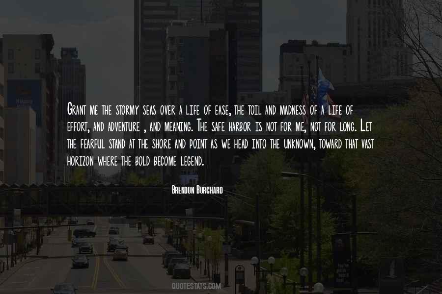 Stormy Sea Quotes #1009176