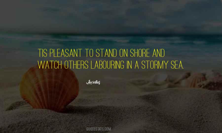 Stormy Sea Quotes #1447943