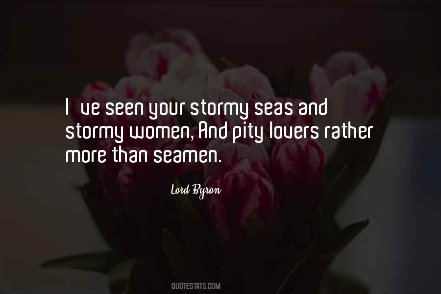 Stormy Sea Quotes #712422