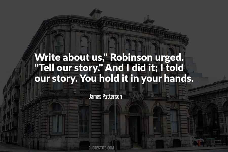Story About Us Quotes #1566164