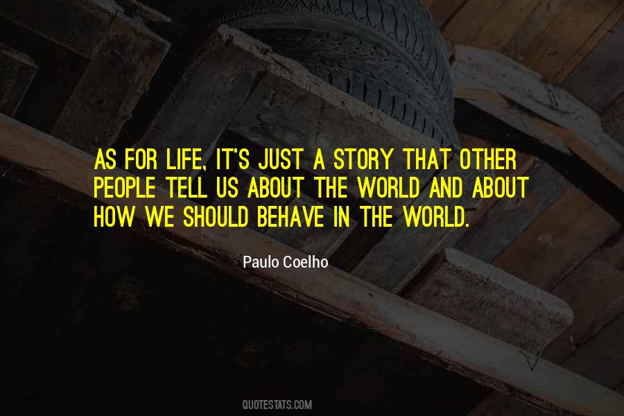 Story About Us Quotes #721005
