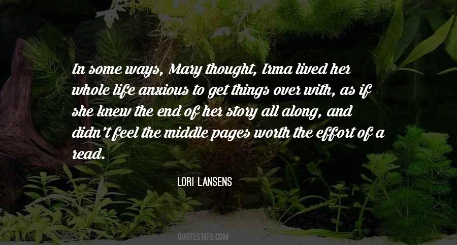 Story Of Her Life Quotes #601311